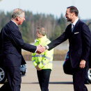 20 - 22 March The Prince of Wales and Duchess of Cornwall were on their first official visit to Norway. Crown Prince Haakon and Crown Princess Mette-Marit welcomed Prince Charles and Duchess Camilla at Gardermoen  (Photo: Stian Lysberg Solum / Scanpix)